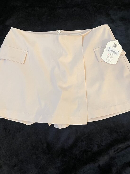 Altar'd State Dresses & Skirts - Altar’d State Beige Wrap Skort Size M NWT